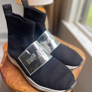 Balmain sock shoes worn 3x